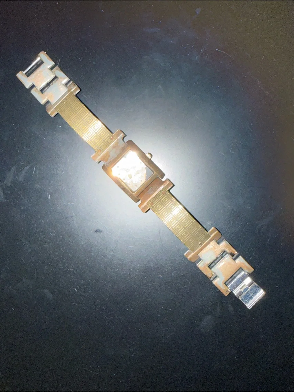 Watchcraft Handcrafted Artist Watch Signed Numbered RG1 Greek Key Florence Watch